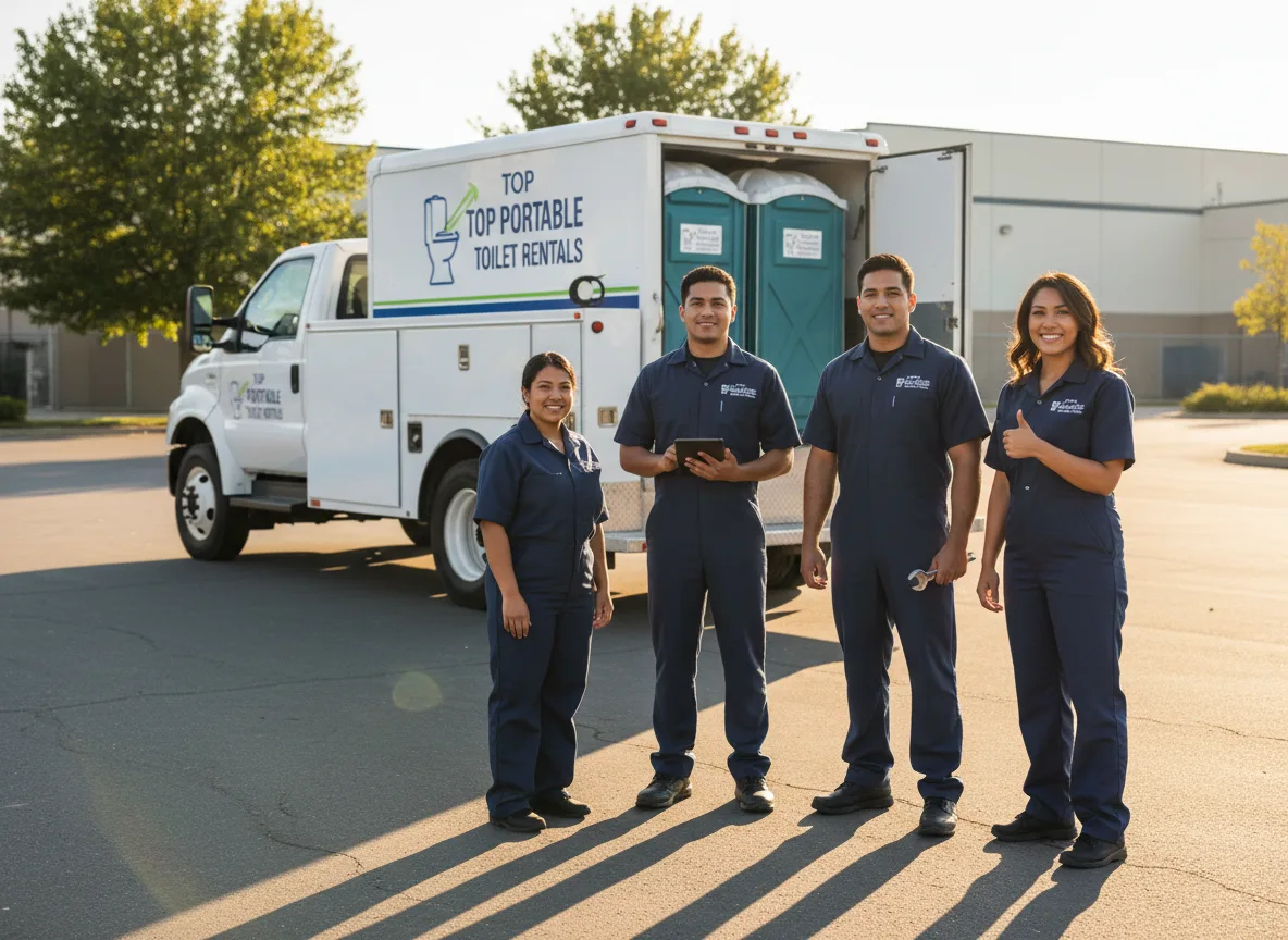 Short Term Porta Potty Rental company in New Munich, MN